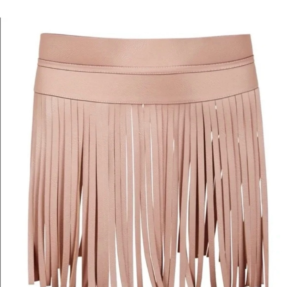 BCBGMaxAzria NWT Wide Fringe Belt Small